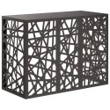 POKRYWA DO KLIMATYZATORA CZARNY 110 X 50 X 80 CM STAL