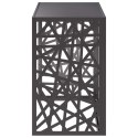 POKRYWA DO KLIMATYZATORA CZARNY 110 X 50 X 80 CM STAL