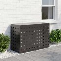 POKRYWA DO KLIMATYZATORA CZARNY 90 X 40 X 60 CM STAL