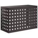 POKRYWA DO KLIMATYZATORA CZARNY 90 X 40 X 60 CM STAL