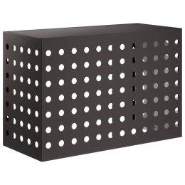 POKRYWA DO KLIMATYZATORA CZARNY 90 X 40 X 60 CM STAL