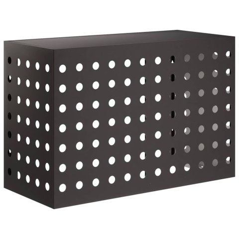 POKRYWA DO KLIMATYZATORA CZARNY 90 X 40 X 60 CM STAL