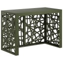 VidaXL Pokrywa do klimatyzatora Oliwkowy zielony 100 x 50 x 70 cm Stal