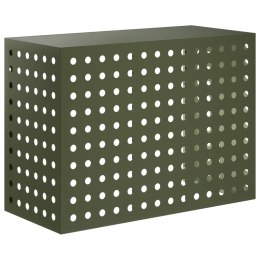 POKRYWA DO KLIMATYZATORA OLIWKOWY ZIELONY 110 X 50 X 80 CM STAL