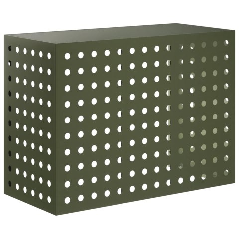 POKRYWA DO KLIMATYZATORA OLIWKOWY ZIELONY 110 X 50 X 80 CM STAL