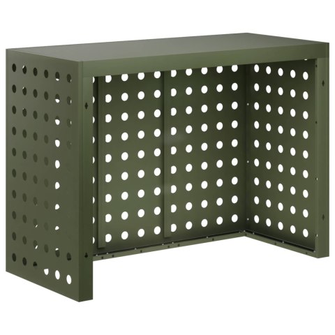POKRYWA DO KLIMATYZATORA OLIWKOWY ZIELONY 110 X 50 X 80 CM STAL