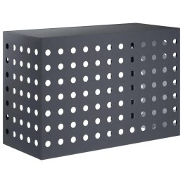 POKRYWA DO KLIMATYZATORA ANTRACYTOWY 90 X 40 X 60 CM STAL