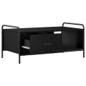 VidaXL Stolik kawowy Czarny dąb 90 x 49 x 41 cm Drewno inżynieryjne