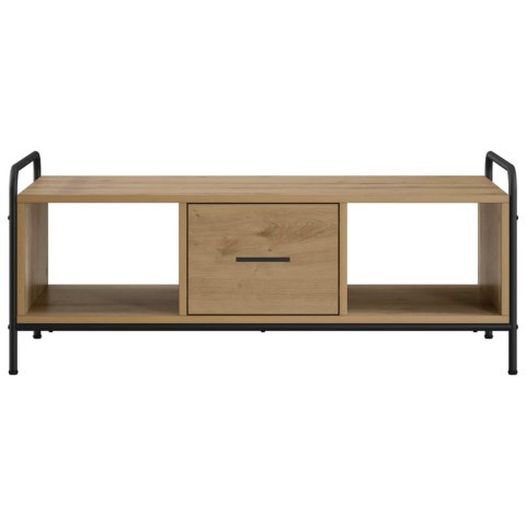 STOLIK KAWOWY DĄB ARTISAN 99,5 X 49 X 41 CM DREWNO INŻYNIERYJNE