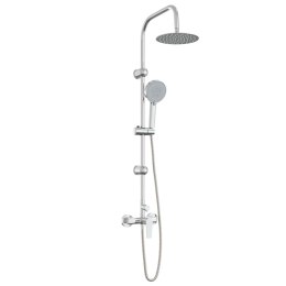 SYSTEM PRYSZNICOWY CHROMOWANY STAL NIERDZEWNA 21 X 48 X 112 CM