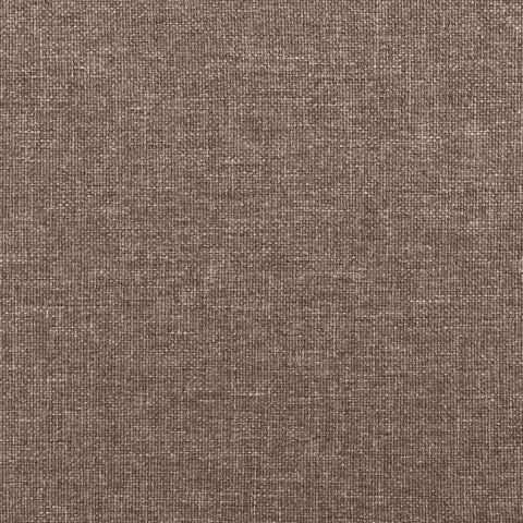 VidaXL Zagłówek uszak, taupe, 163x23x118/128 cm, tkanina