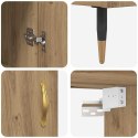 VidaXL Highboard Dąb rzemieślniczy 69,5 x 34 x 90 cm