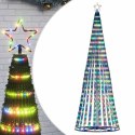 CHOINKA LED 475 LED KOLOROWA 247 CM