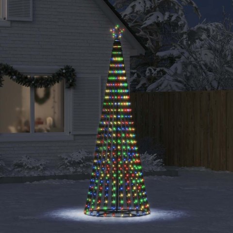 CHOINKA LED 475 LED KOLOROWA 247 CM