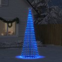 VidaXL Choinka LED 475 diod LED Niebieski 247 cm