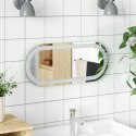 LUSTRO ŁAZIENKOWE LED PRZEZROCZYSTY 60 X 25 CM SZKŁO HARTOWANE