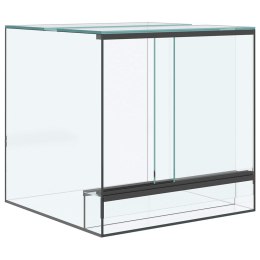 VidaXL Terrarium z przechowywaniem przezroczysty 30 x 30 x 30 cm Szkło