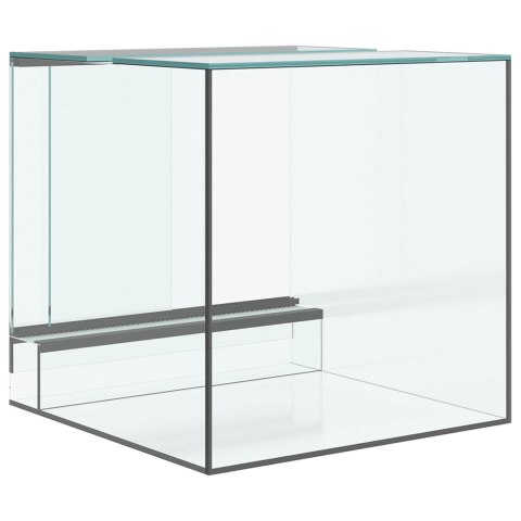 VidaXL Terrarium z przechowywaniem przezroczysty 30 x 30 x 30 cm Szkło