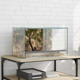 VidaXL Terrarium z przechowywaniem przezroczysty 50 x 30 x 30 cm Szkło