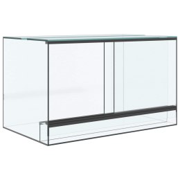 VidaXL Terrarium z przechowywaniem przezroczysty 50 x 30 x 30 cm Szkło