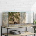 VidaXL Terrarium z przechowywaniem przezroczysty 80 x 40 x 40 cm Szkło