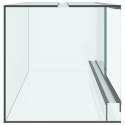 VidaXL Terrarium z przechowywaniem przezroczysty 80 x 40 x 40 cm Szkło