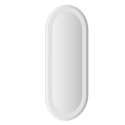 LUSTRO ŁAZIENKOWE LED PRZEZROCZYSTY 60 X 25 CM SZKŁO HARTOWANE