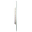LUSTRO ŁAZIENKOWE LED PRZEZROCZYSTY 60 X 25 CM SZKŁO HARTOWANE