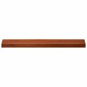 PARAPETY 2 SZT. BRĄZOWY 90 X 20 X 2 CM DREWNO BUKOWE