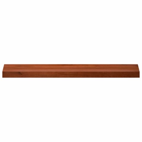 PARAPETY 2 SZT. BRĄZOWY 90 X 20 X 2 CM DREWNO BUKOWE