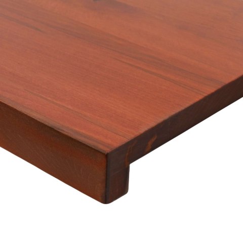 PARAPETY 2 SZT. BRĄZOWY 90 X 20 X 2 CM DREWNO BUKOWE