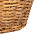 KOSZYK NA ROŚLINY GENDT 2 SZT. NATURALNY BRĄZ RATTAN KUBU