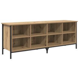 SZAFKA NA BUTY 131 X 35 X 50 CM DREWNO INŻYNIERYJNE I ŻELAZO