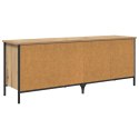 SZAFKA NA BUTY 131 X 35 X 50 CM DREWNO INŻYNIERYJNE I ŻELAZO