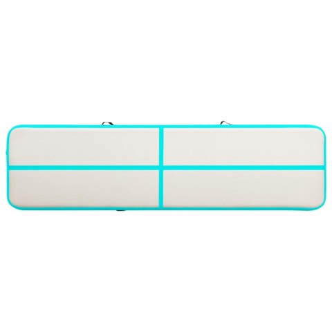 MATA GIMNASTYCZNA Z POMPKĄ 700X100X15 CM PVC ZIELONA