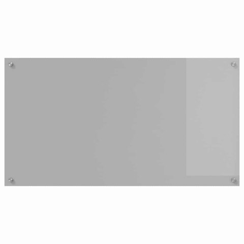 PANEL KUCHENNY 2 SZT. JASNOSZARY 110 X 60 CM SZKŁO HARTOWANE