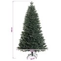 VidaXL Sztuczna choinka z zawiasami 120 cm 150 LED Ciepła biel
