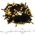 VidaXL Sztuczna choinka z bombką 150 cm 150 LED Ciepła biel