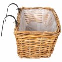 HANGING PLANTER KOSZ GENDT 2 SZT. NATURALNY BRĄZ RATTAN KUBU