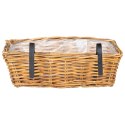 HANGING PLANTER KOSZ GENDT 2 SZT. NATURALNY BRĄZ RATTAN KUBU