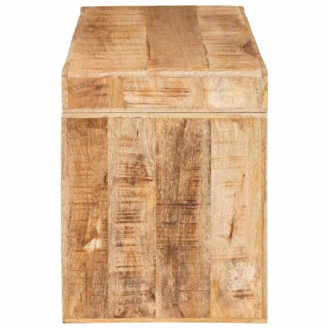STOLIK KOŃCOWY BRĄZOWY 60 X 35 X 46 CM DREWNO Z MANGO