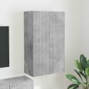 VidaXL Szafka pod telewizor 59,5 x 31 x 100 cm Betonowy szary