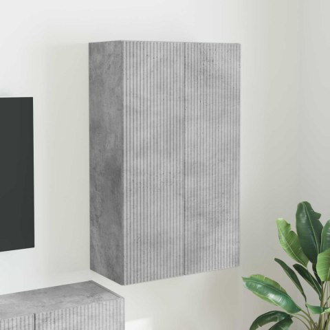 VidaXL Szafka pod telewizor 59,5 x 31 x 100 cm Betonowy szary