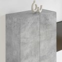 VidaXL Szafka pod telewizor 59,5 x 31 x 100 cm Betonowy szary
