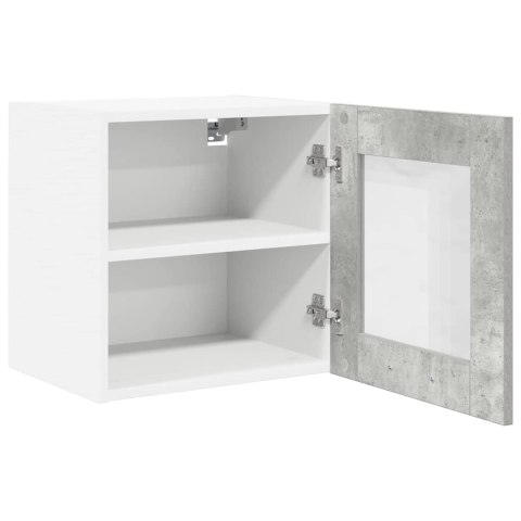 VidaXL Szafka wisząca Betonowy szary 40 x 31 x 40 cm