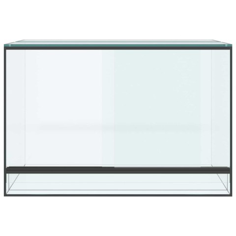 VidaXL Terrarium z przechowywaniem przezroczysty 60 x 40 x 40 cm Szkło