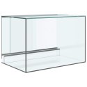 VidaXL Terrarium z przechowywaniem przezroczysty 60 x 40 x 40 cm Szkło