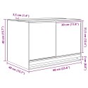VidaXL Terrarium z przechowywaniem przezroczysty 60 x 40 x 40 cm Szkło