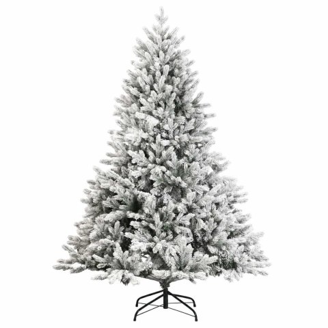 VidaXL Sztuczna choinka z bombką 120 cm 150 LED Ciepła biel