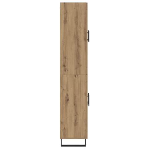 VidaXL Highboard 2 szt. Dąb rzemieślniczy 69,5 x 34 x 180 cm